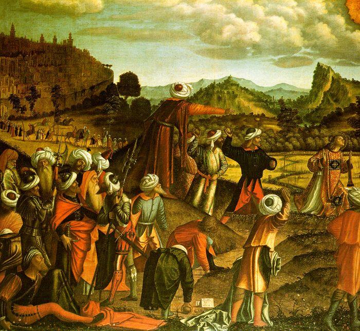 Vittore Carpaccio The Stoning of Saint Stephen oil painting image